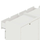 Manhattan Comfort Coney 27.55" Mid-Century Modern Dresser 2-Piece Set - White-Buy 2 For the Perfect Wide Dresser Look and Needs. 
