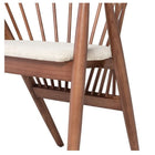 Plata Imports Danson Walnut Dining Chair-Refined style for the dining room