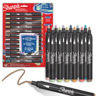 Sharpie Water-Based Acrylic Creative Markers - Bullet Tip - Earth Tones - 12 Pack-7