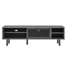 Modway Kurtis 60" TV Stand - Charcoal-Weight Capacity: 200 lb