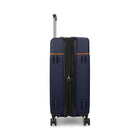 Bugatti Cannes 23.50" Hardside Spinner Check-in Luggage - Navy-Lined interior with dividing panel, practical pocket and tightening straps to keep content organized and in place