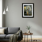 Asian Elephant by Britt Freda - Framed Print - 30" x 34"-Ready to hang - arrives fully assembled