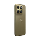 Motorola Edge 2026 - 128GB - PANTONE Martini Olive - Bell and Virgin Plus-Lag-free performance: Pursue your passions without lag or delays thanks to the MediaTek Dimensity 7450 processor, plus enjoy RAM Boost and 128GB of built-in storage