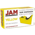 JAM Paper Modern Tape Dispenser, Yellow-5