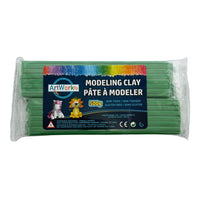 DBLG Imports Artworks Modelling Clay - 500g - Leaf Green-Soft and pliable, will not stain hands or surfaces