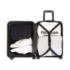 Reebok The Power Collection 21.5" Hardside Carry-on Luggage - Peach-Double 360-degree spinner wheels for precise control and smooth, quiet rolling (8 wheels)