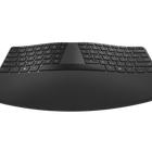 Incase by Microsoft Compact Ergonomic Keyboard - French Canadian - Black-Comfortable hand placement with an improved slim-cushion palm rest