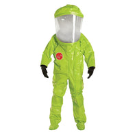 Dupont Personal Protection Encapsulated Suit Tychem Tk Level A Extra Wide Shield, M (TK554T-M)-Colour: Lime-Yellow/Yellow
