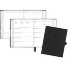 AT-A-GLANCE Undated Foundation Weekly/Monthly Planner - 8-1/4" H x 5-3/4" W - Black - English-Page size: 8-1/4" H x 5-3/4" W