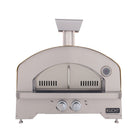 Kucht Napoli Outdoor Portable Propane Pizza Oven - Yellow-Stainless steel door and exterior