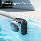 Aiper Scuba N1 Max Cordless Robotic Pool Cleaner with Smart Navigation, Horizontal Waterline Cleaning-WaveLine  2.0 scrubs up to 2.76in above the waterline for a spotless pool edge