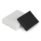 Champs Onyx Leather Top Wing Wallet - Black-7 Credit card slots