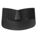 Incase by Microsoft Compact Ergonomic Keyboard - French Canadian - Black-Natural and relaxed typing posture with a compact split ergonomic design