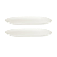 Maxwell & Williams Onni Oval Platter - 42 x 23.5 cm - 2 Pack-Dishwasher Safe