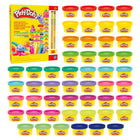 Play-Doh Rainbow Favors - 50-Piece Modelling Clay Pack-1-ounce mini Play-Doh cans: fun size 1 ounce Play-Doh cans are a perfect size for prize bags, pinata fillers, and more