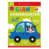 Scholastic Giant Kindergarten Workbook: Scholastic Early Learners-280 pages of age-appropriate exercises aimed at reinforcing kindergarten learning
