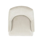 Manhattan Comfort Beever 24" Modern Chenille Upholstered Dining Armchair - Cream-26.4" L x 22" W x 39" H