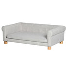PawHut Modern Pet Sofa Bed with Removable Seat Cushion - Light Grey-Simple sofa modeling, modern design style, with the most practical function 