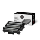 Premium Tone TN760 Compatible Brother Toner - 3 Pack-Yield: 3 x 3000