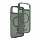 Blu Element Chromatic Kick Compatible with MagSafe Case for iPhone 17 Air - Sage Green-Extra camera protection with fold-out Kickstand for landscape viewing