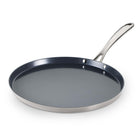 Tramontina Utsava Tri-Ply Clad Stainless Steel Ceramic Nonstick Dosa Tawa-Ceramic Nonstick: Nonstick surface made without PFAS, PTFE, and PFOA for cleaner, healthier cooking