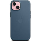 Apple FineWoven Case with MagSafe for iPhone 15 - Pacific Blue-Like every Apple-designed case, it undergoes thousands of hours of testing throughout the design and manufacturing process