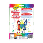 Crayola World's Favourite Colours Super Tips Markers - 20 Pack-COLOURING FOR ADULTS & KIDS: Whether you're colouring in a book, hand lettering, or journaling, these markers deliver smooth, vibrant results