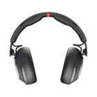 HP Poly Voyager Surround 85 Wireless Noise Cancelling Stereo Bluetooth Headset - Teams-Engage in what's important and avoid distractions with a headset that delivers rich, clear audio for calls and music. Work where you want and sound your best with 6 built-in boomless mics plus 4 more to support adaptive ANC.