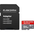 Sandisk 64GB Ultra PLUS MicroSD UHS-I Card-Space for what you love