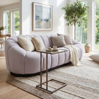 Zuo Ringen Side Table - Bronze-Dimensions: 12.0" L x 12.0" W x 24.6" H