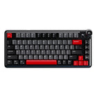 Cybeart Nighthawk 75 TKL Tri-Mode Wireless RGB Gaming Keyboard - Black-A Tri Mode connectivity (Bluetooth 5.1 / 2.4Ghz Wireless, USB) enabled 75 % layout with 81 keys and a dedicated volume knob, designed for efficiency and quick media control. Premium ABS bezel frame for strength, stability, lightweight durability and sleek aesthetics