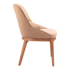 Zuo Ayr Dining Chair - Tan - Set of 2-3 year limited warranty
