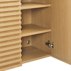 Modway Render Bathroom Cabinet Set - Oak-8