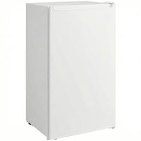 HOMCOM Compact Mini Freezer with Adjustable Temperature - 2.1 cu. ft. - White-2.1 Cu.Ft. (59.5 L) capacity provides enough room for frozen food, drinks, and ice cream