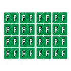 Pendaflex A-Z Light Green End Tab Filing Labels - F - 240 Pack-Compatible with DataFile L8701 series labels