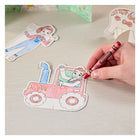 Crayola Ms. Rachel Colouring Farm Playset-Compact design makes it simple to keep everything organized and take creativity on the go