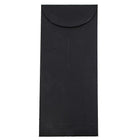 JAM Paper #12 Policy Envelopes, 4.75 x 11, Black Linen Recycled, 100 Pack (v01220g)-Black