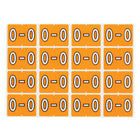 Pendaflex A-Z Light Orange End Tab Filing Labels - O - 240 Pack-Compatible with DataFile L8701 series labels