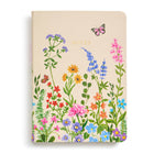 Eccolo Flexi Cover Journal - 6" x 8" - Lined - 128 Sheets - Floral-6" x 8"
