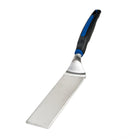 Razor Griddle Spatula-Stainless steel flat spatula with beveled edges
