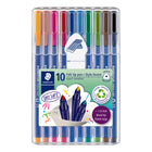 Staedtler Triplus Broadliner Pens – 1.0mm – Assorted Colours – 10 Pack-Broadliner