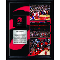 Kawhi Leonard Toronto Raptors Game 7 "the Shot" Collage - Framed Print - 26" x 32"-Premium raptors