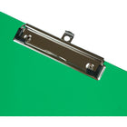 JAM Paper Plastic Clipboards with Low Profile Metal Clip - Letter Size (9 x 12.5) - Green-Quantity: Sold Individually | Heavy duty clipboards are made from quality plastic and designed to be long lasting.