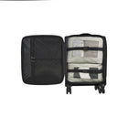 Bugatti Victoria Softside Carry-on Luggage - Black-Worry-free travel: Enjoy peace of mind knowing your luggage will stay free from unsightly marks and scratches. Our durable vegan leather luggage is trusted by travelers worldwide for its robustness and sleek design