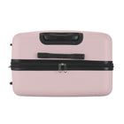 Bugatti Lisbon 2-Piece Hardside Luggage Set - Pink-Glide effortlessly through any terrain with our 360-degree spinner wheels, equipped on all models for superior maneuverability