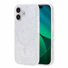 Kate Spade Protective Compatible with MagSafe Case for iPhone 17 - Chunky Glitter Iridescent-Antimicrobial protection