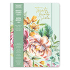 Orange Circle Studio 2027 Just Right Monthly Planner - 9-3/4" x 7-1/2" - Bella Flora - Bilingual-Features elastic band for closure and interior storage pocket