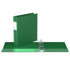 Davis Group Premium Economy Binder - D Ring - 1.5" - Green - 6 Pack-1.5"
