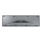 Cherry KW 9100 SLIM Wireless Rechargeable Keyboard - Black and Gray-Extra-small nano receiver for wireless operation