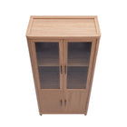 Manhattan Comfort Jodie 31" Mid-Century Modern Bookcase - Maple - Set of 3-Home Assembly Required. All Hardware Included